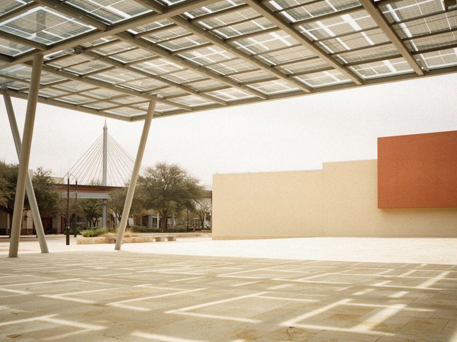 Mixed-use commercial canopy system